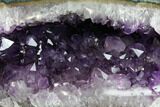 Purple Amethyst Geode - Artigas, Uruguay #151292-1